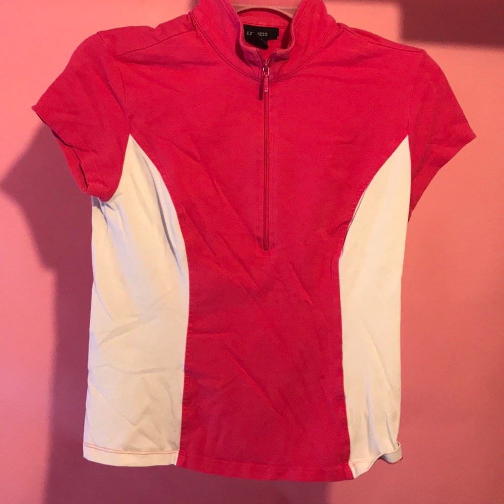 Pink express shirt